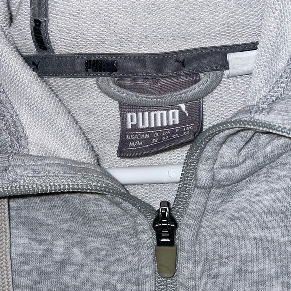 Puma women’s zip hoodie size M EUC - Picture 3 of 8
